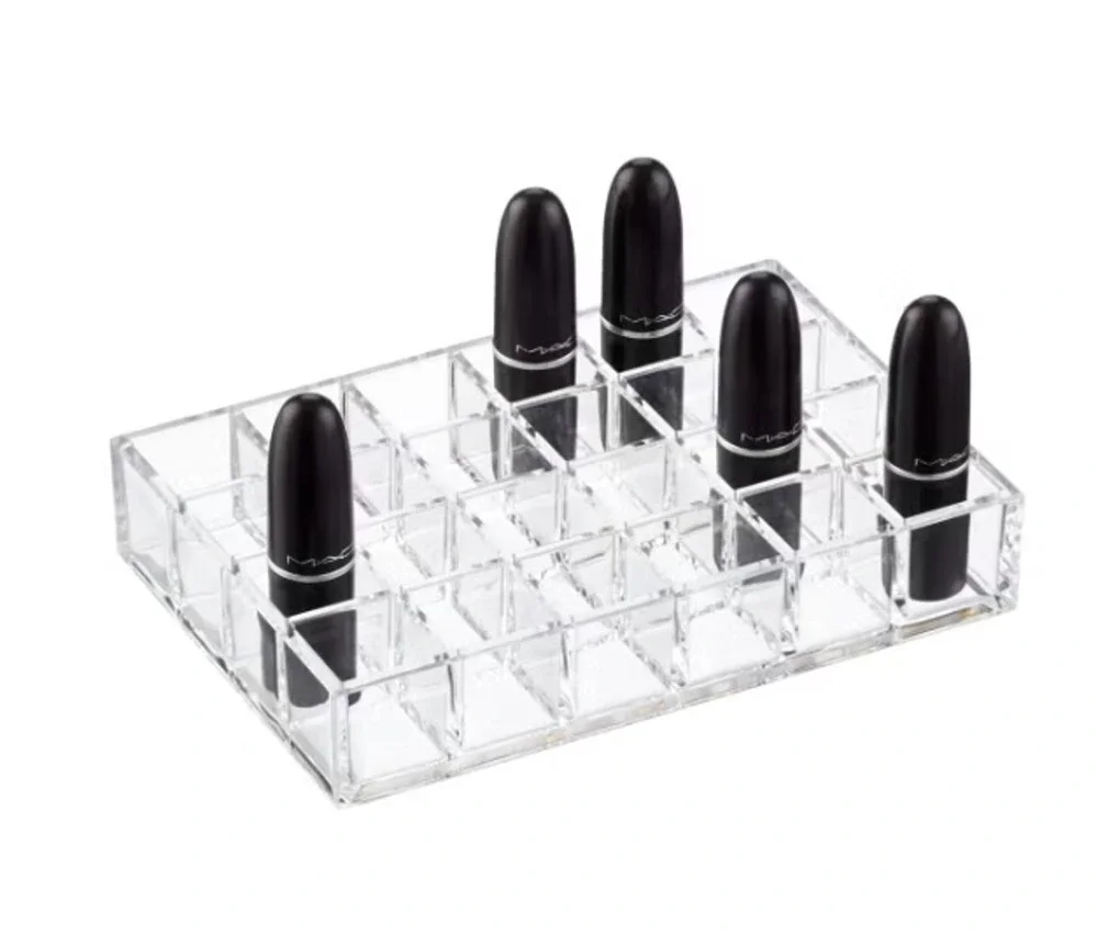 The Container Store 24-Section Luxe Acrylic Lipstick Organizer